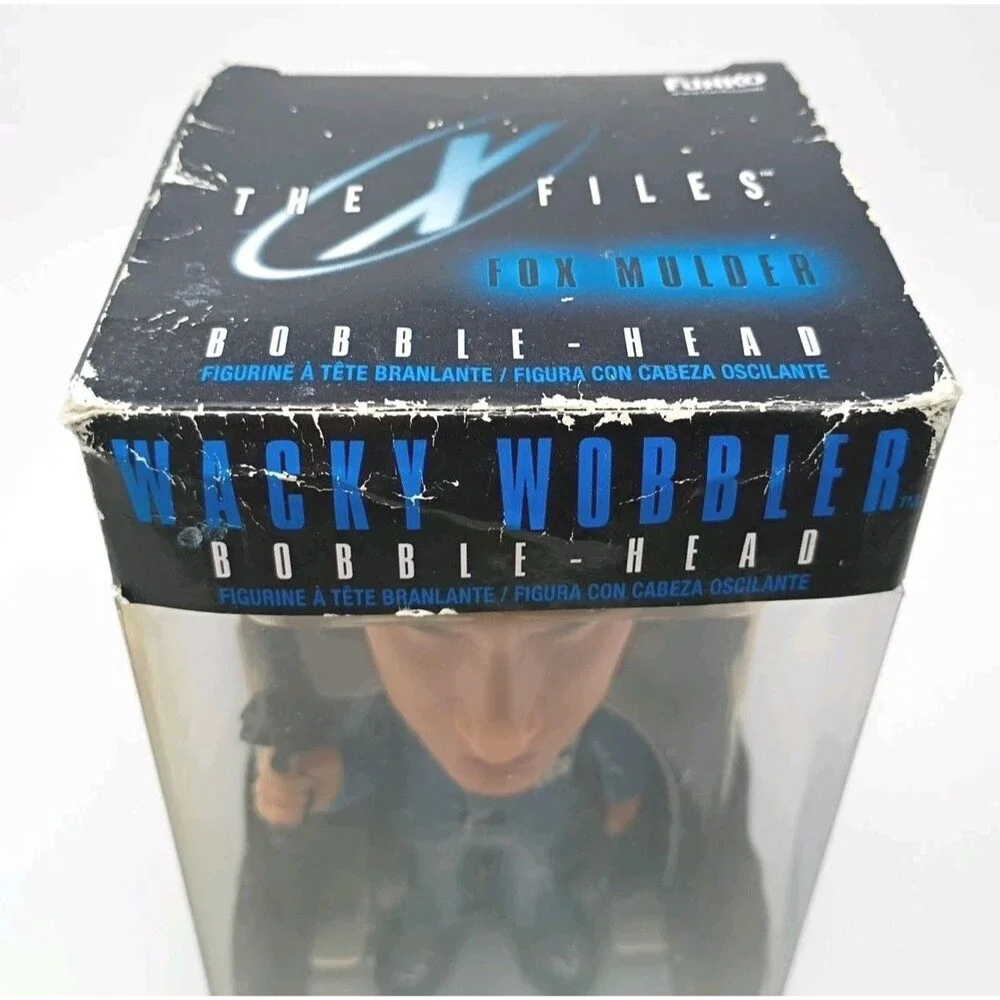X-Files Fox Mulder Wacky Wobbler Bobblehead 2014 Funko - Picture 10 of 13